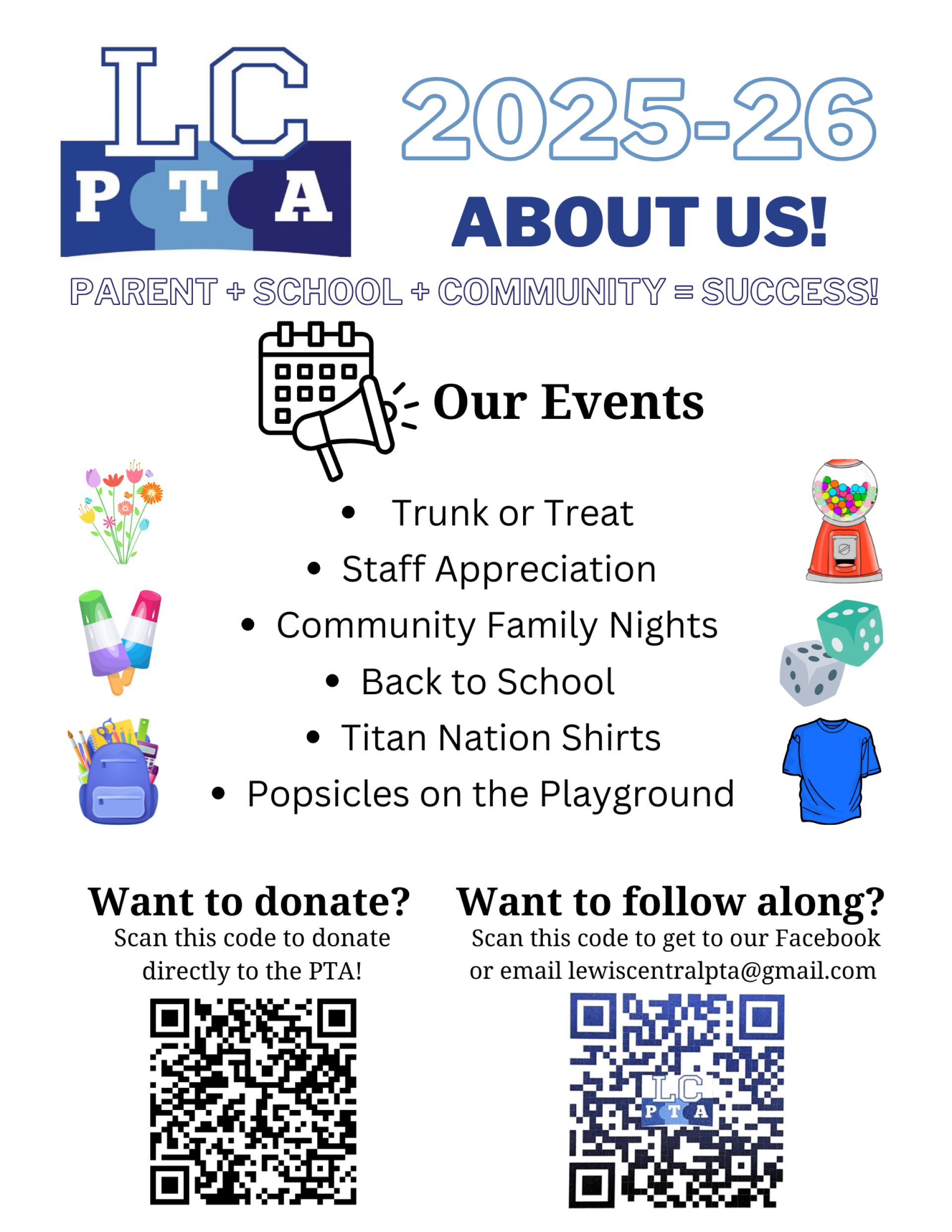 Thanks to our 2024-2025 Sponsors: Platinum — LC PTA, Eric Adams Contracting, LLC, AnytimeTees, All Star Components, Better Homes, Real Value Auto, Tastee Treet, Campbell Insurance, The Good Life Group, SearsHomes, Pecham and Co. Silver — Total Care Chiropractic, Action Electric, Shanks Law Firm, Family Heritage - Jacquie Dierks, Dynamyx Dance Company, Sandau Bros. Sign Co., Proud Public School Supporter.