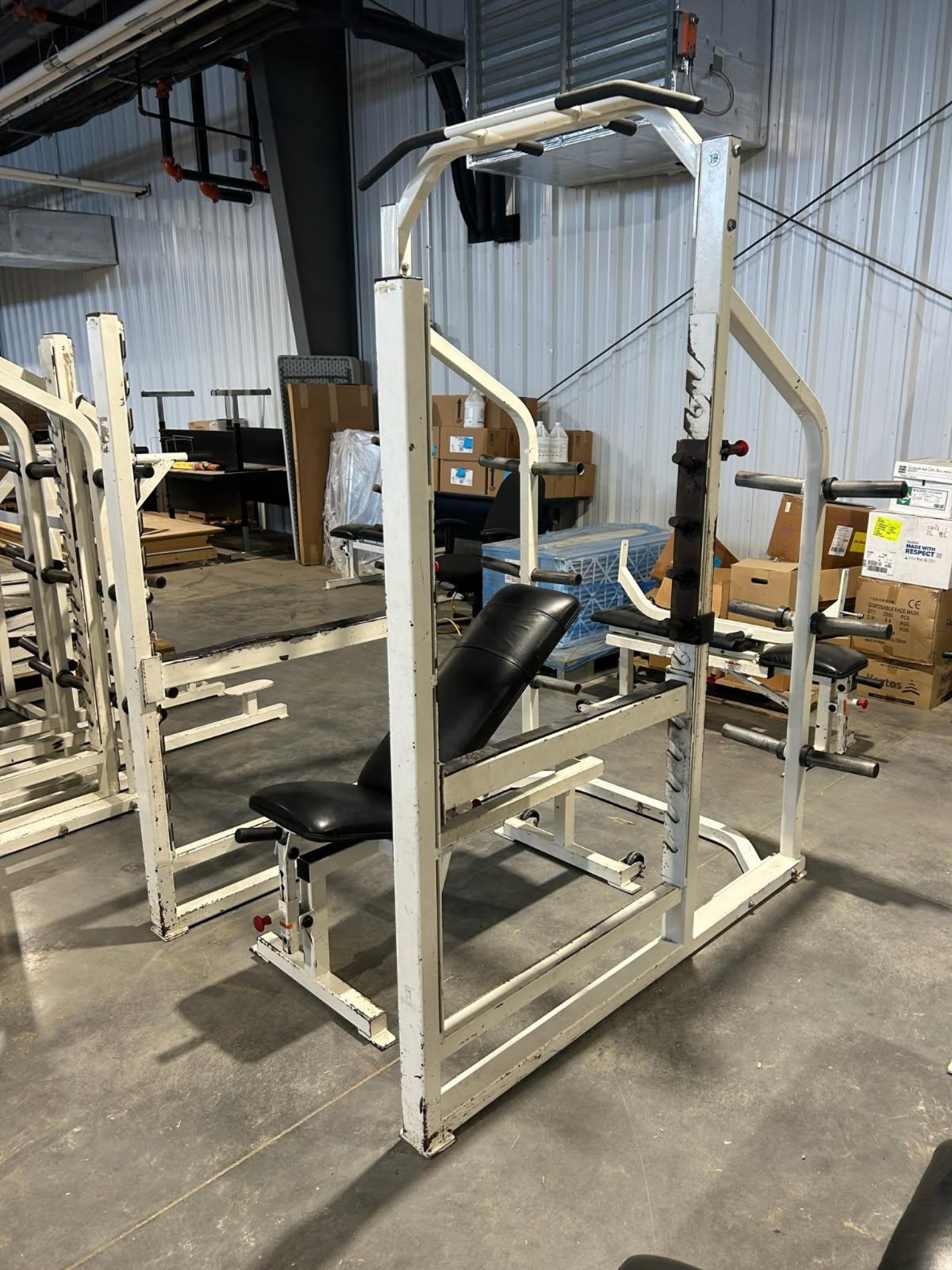 Weight rack and bench for sale
